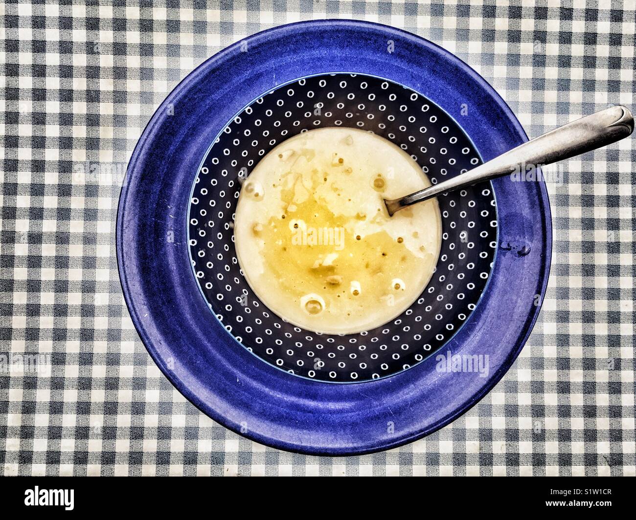 Helsingör Clam Chowder Suppe Stockfoto