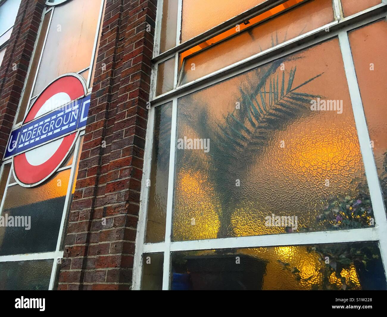 East Finchley U-Bahnstation in London Stockfoto
