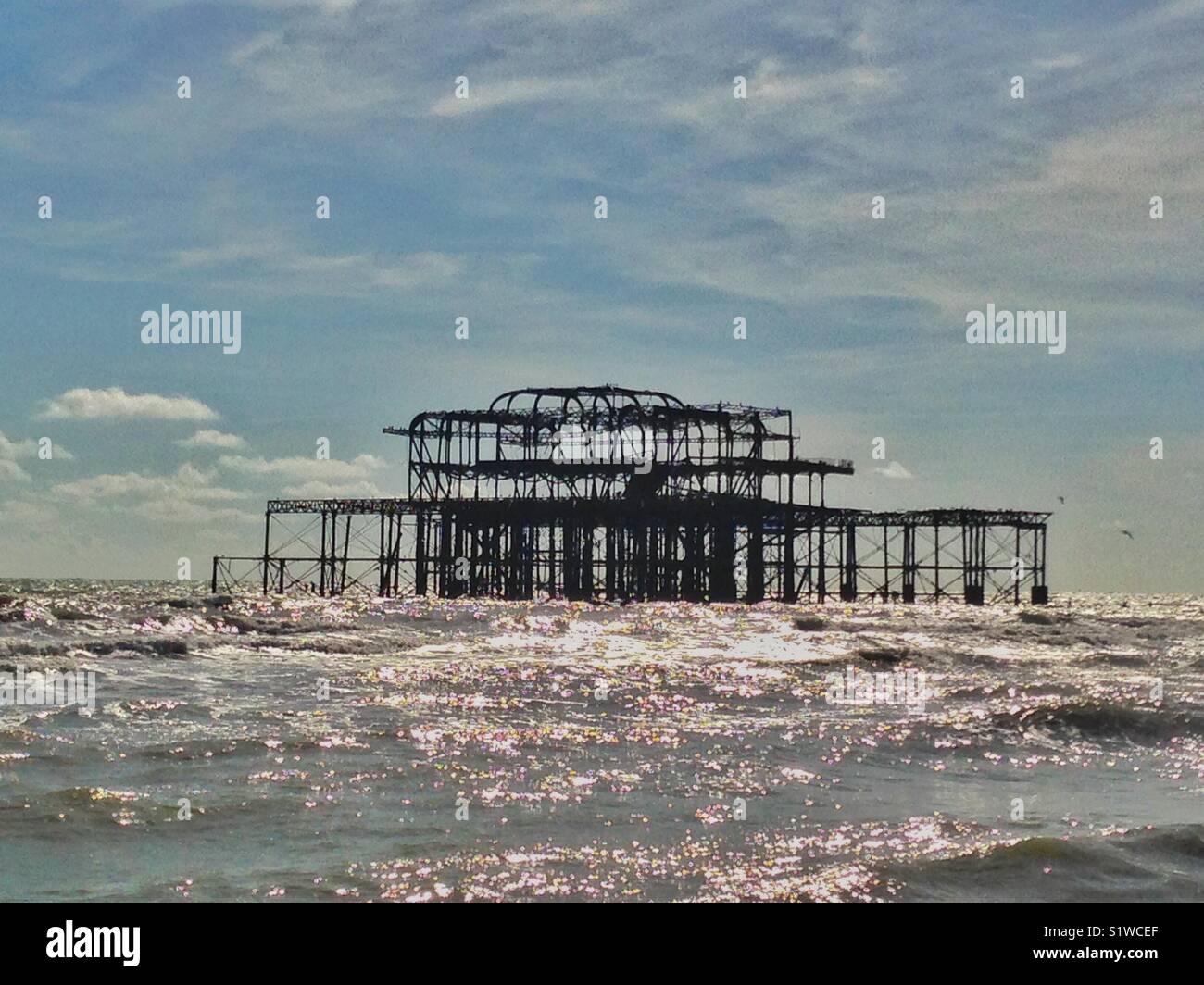 Brighton Pier west Stockfoto