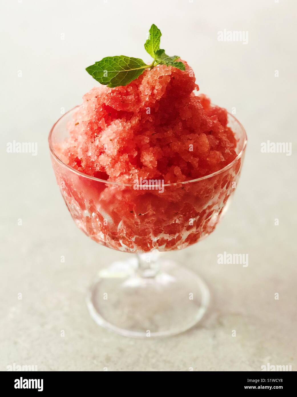 Watermelon Ice Crush Stockfoto