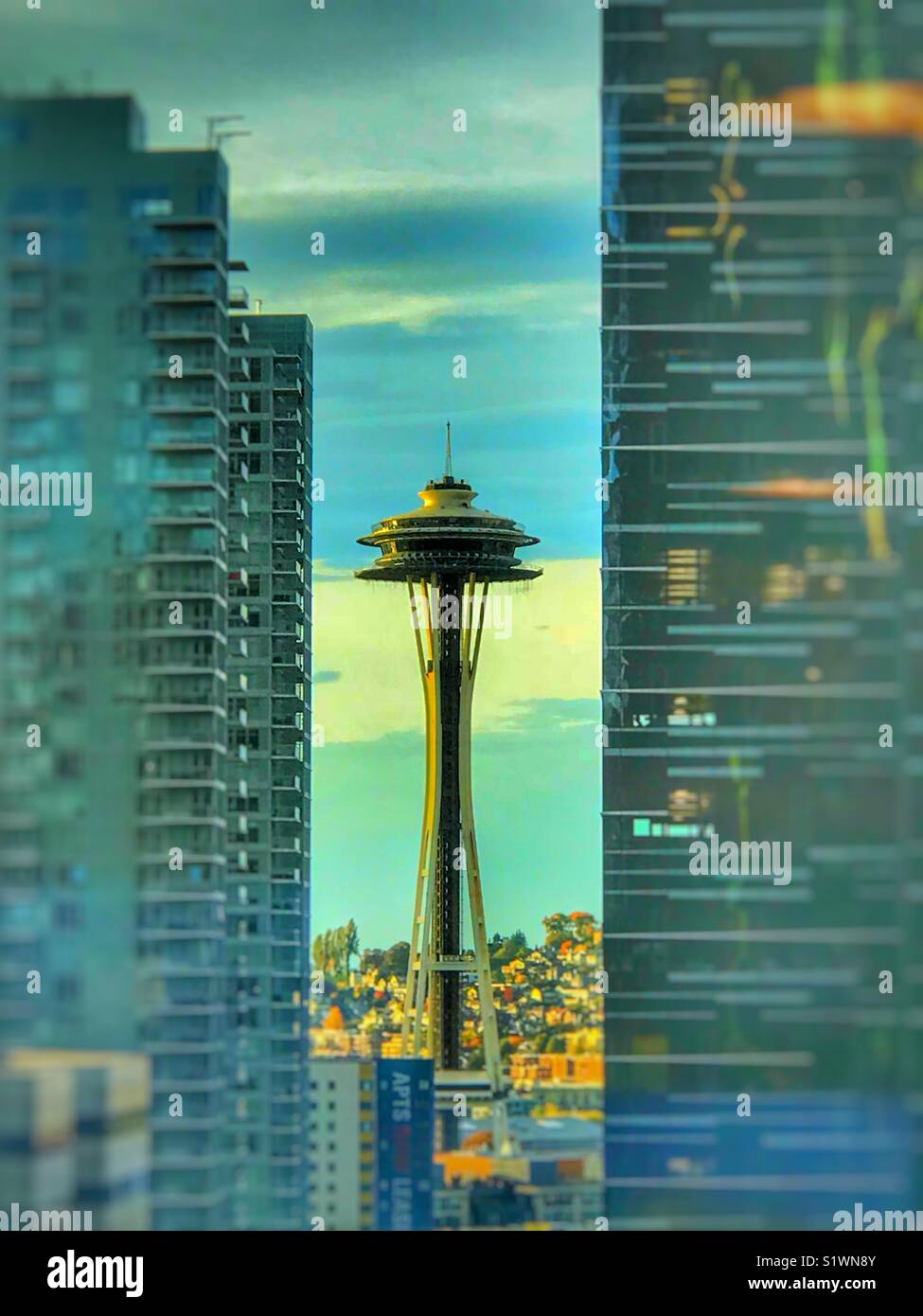Seattle Space Needle Stockfoto