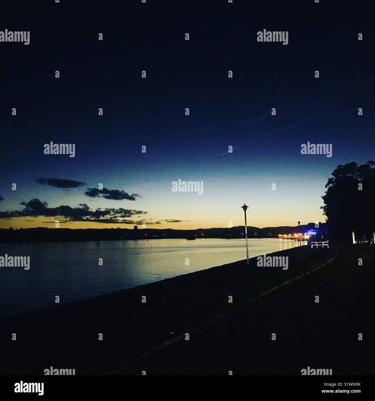Manning River nsw Australien Stockfoto