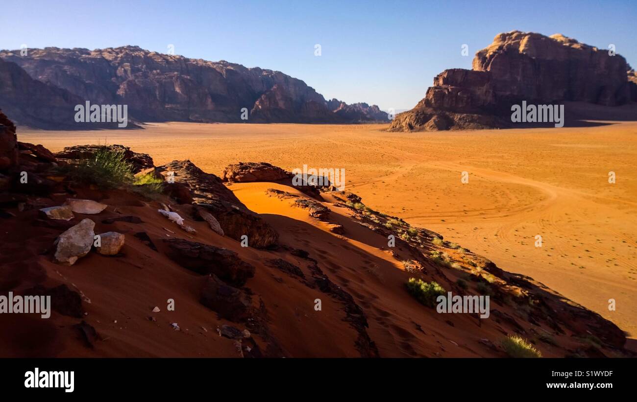 Wadi Rum Stockfoto