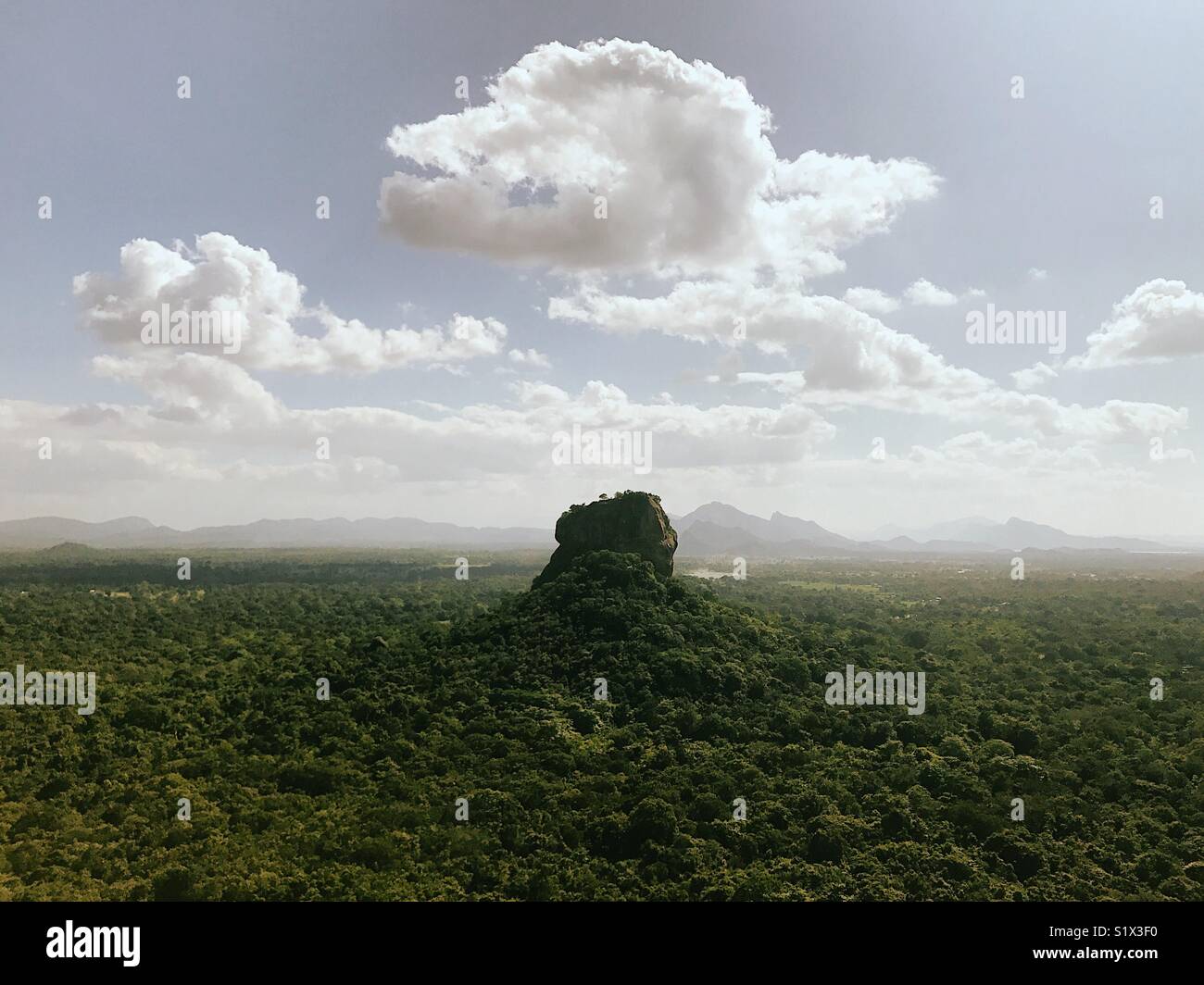 Sigiria Rock in Sri Lanka Stockfoto