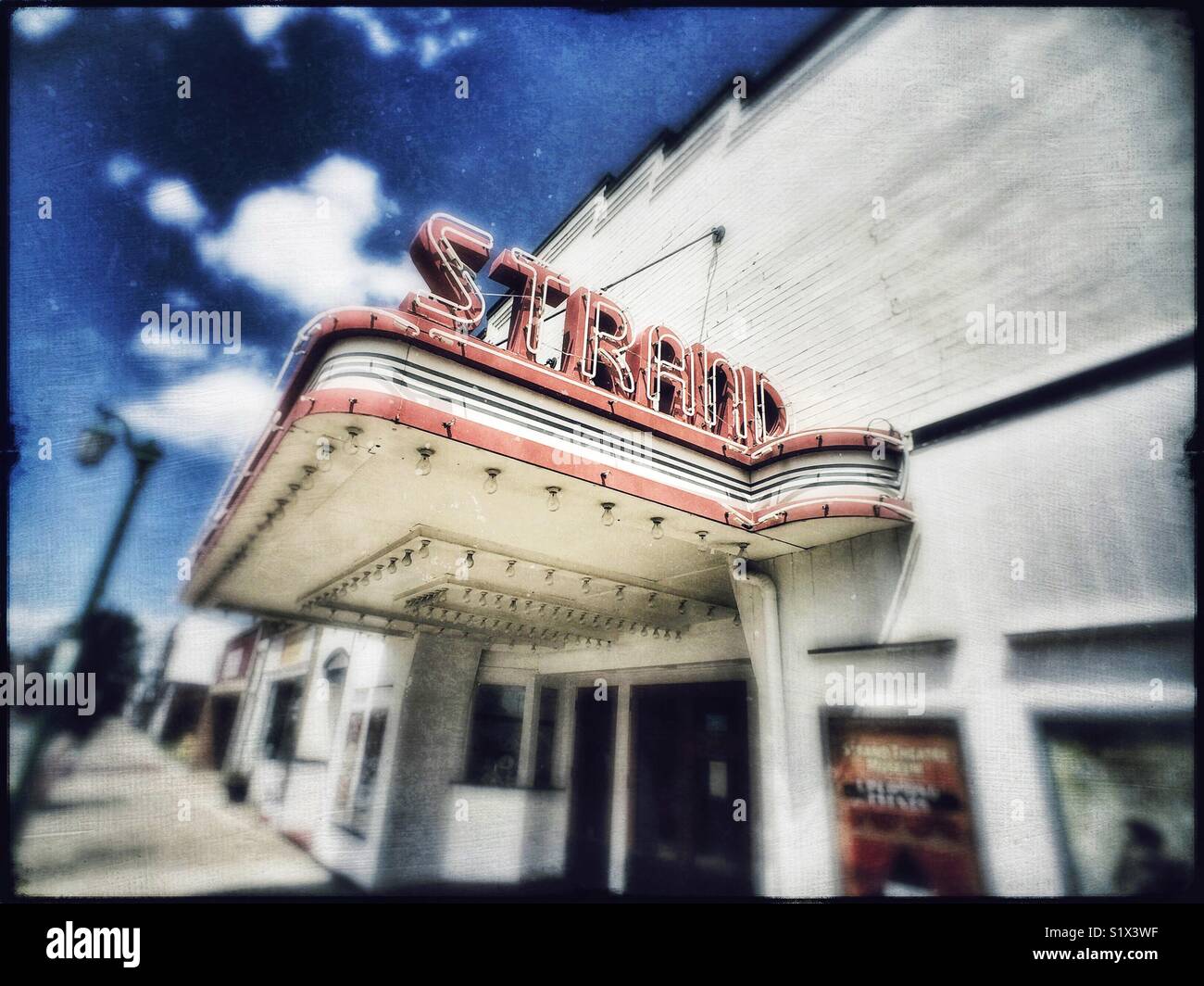 Strand Theatre, Sebring, Ohio Stockfoto