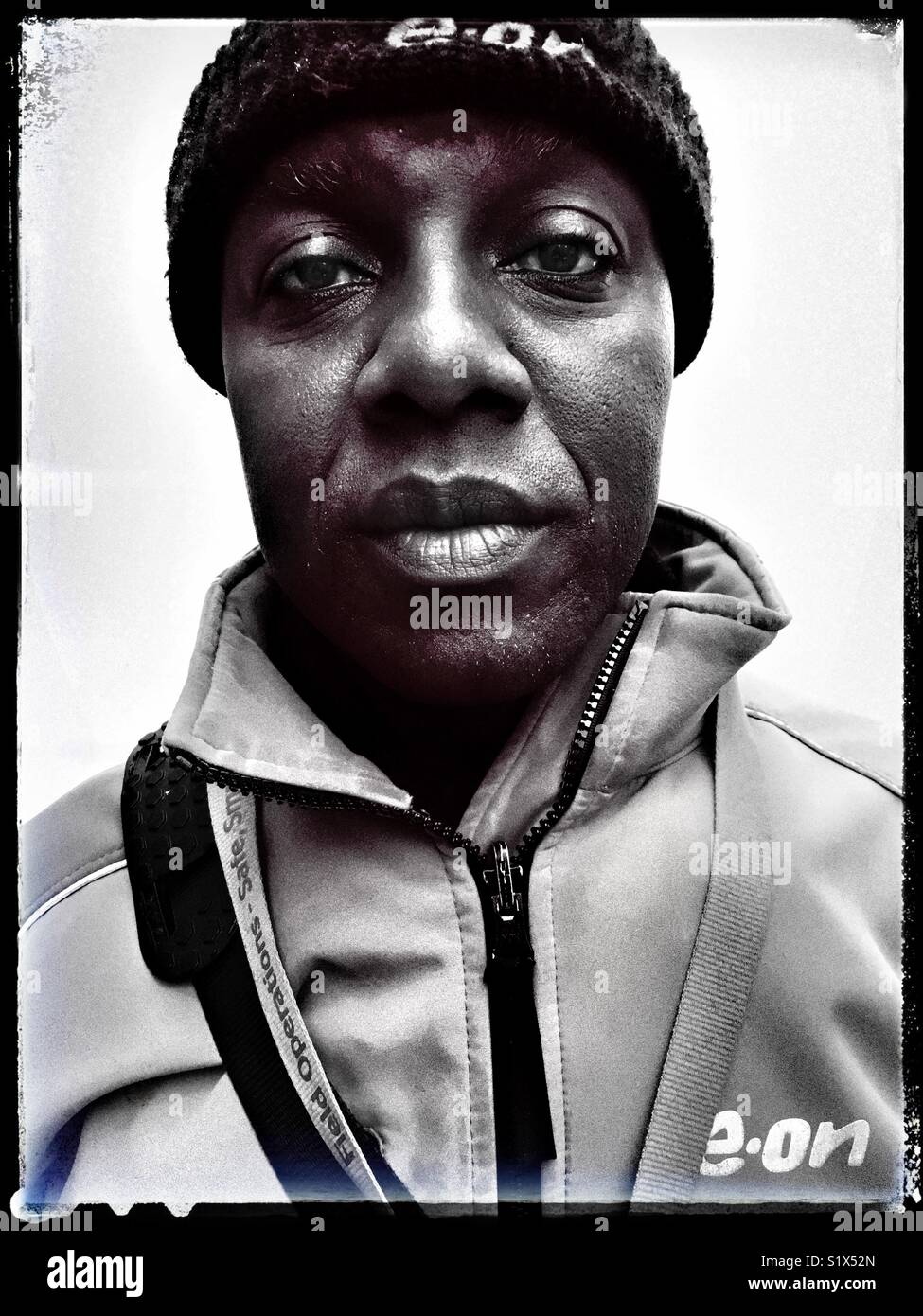 E-Feld bei Operationen operative - Smartphone-aufgenommenes Stockfoto