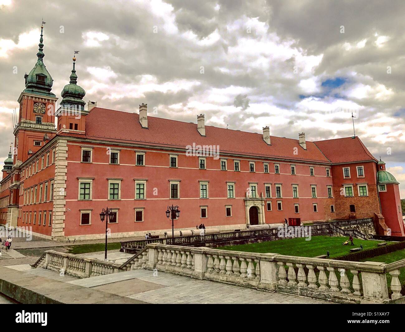 Das königliche Schloss in Warschau, Polen Stockfoto
