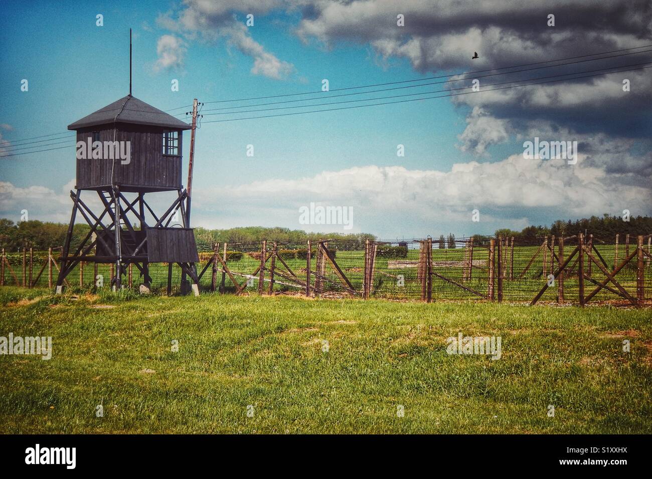 Majdanek, Polen Stockfoto