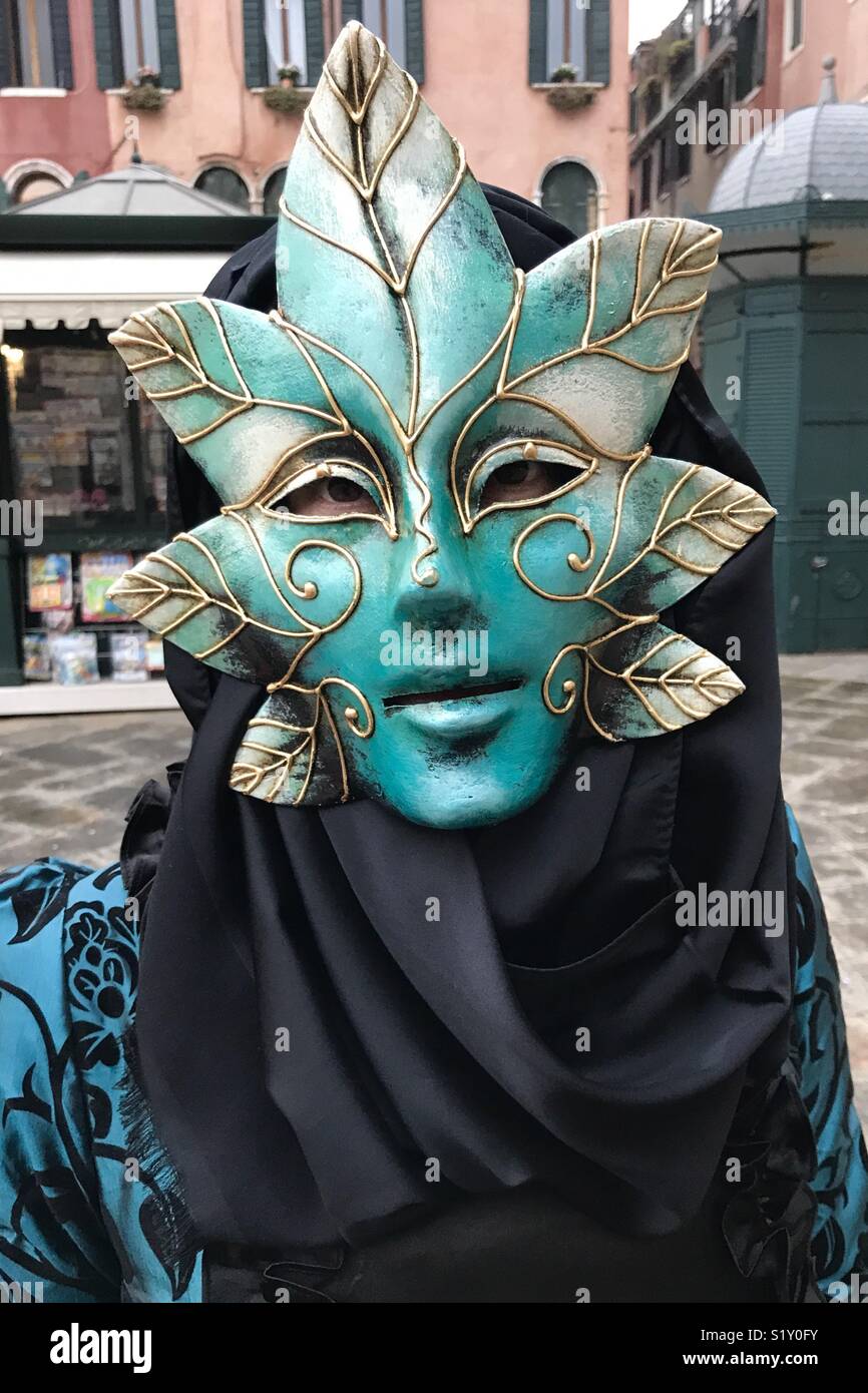 Venedig Maske Karneval Stockfoto