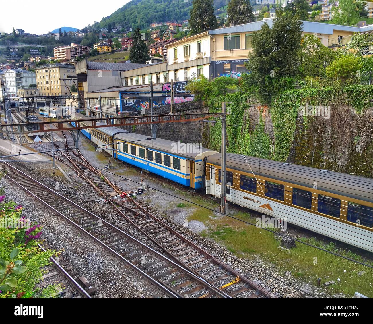 Eisenbahn Stockfoto