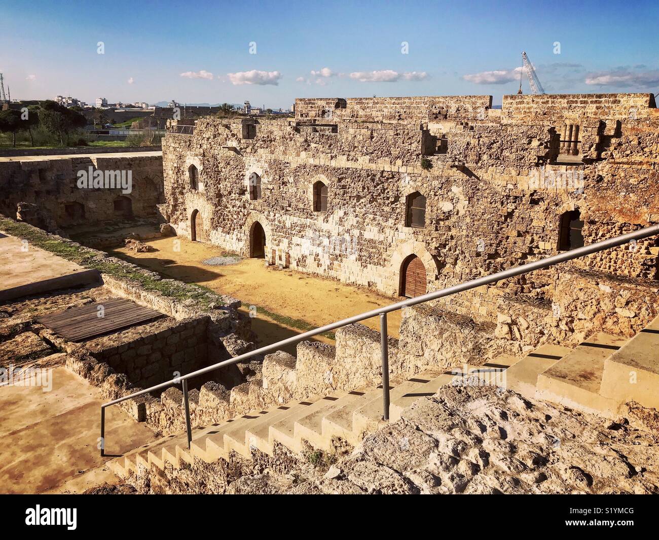 Othello's Castle, Famagusta, Zypern Stockfoto