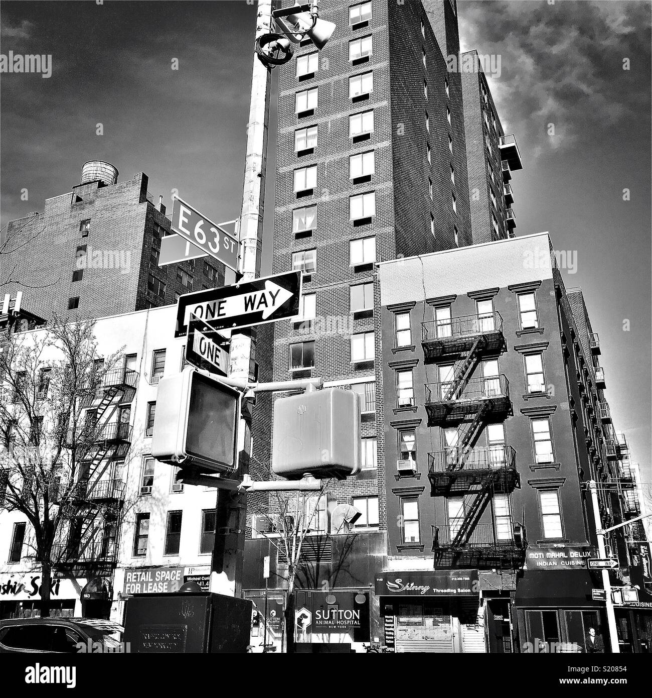 New York street Stockfoto