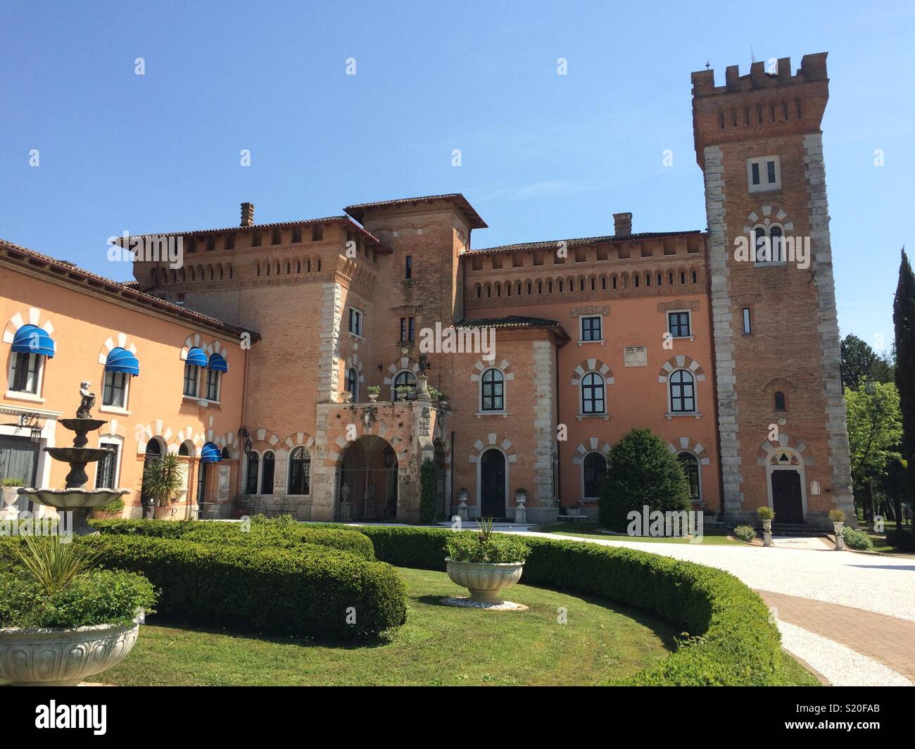 Castello di Spessa, Capriva del Friuli, Italien Stockfoto