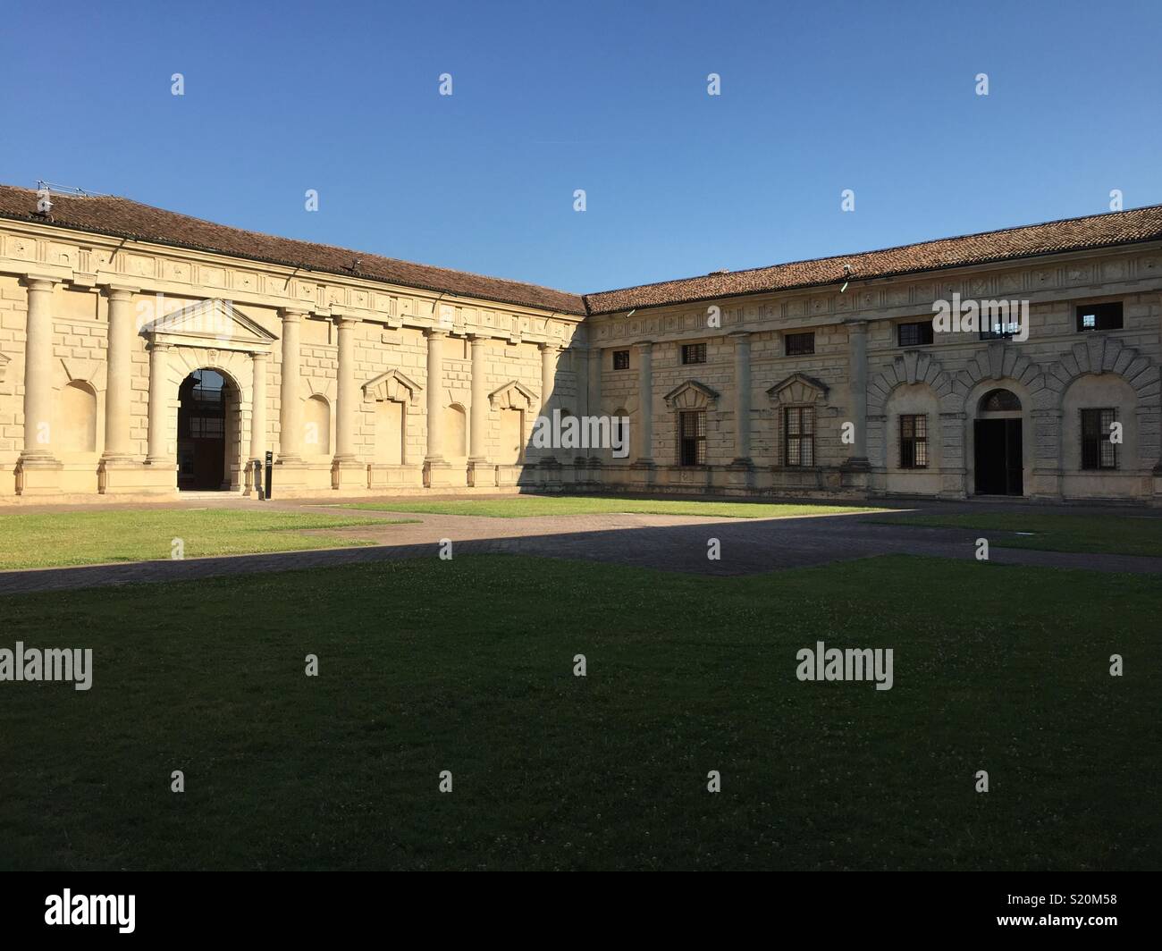 Palazzo Te. Mantua, Italien. Stockfoto