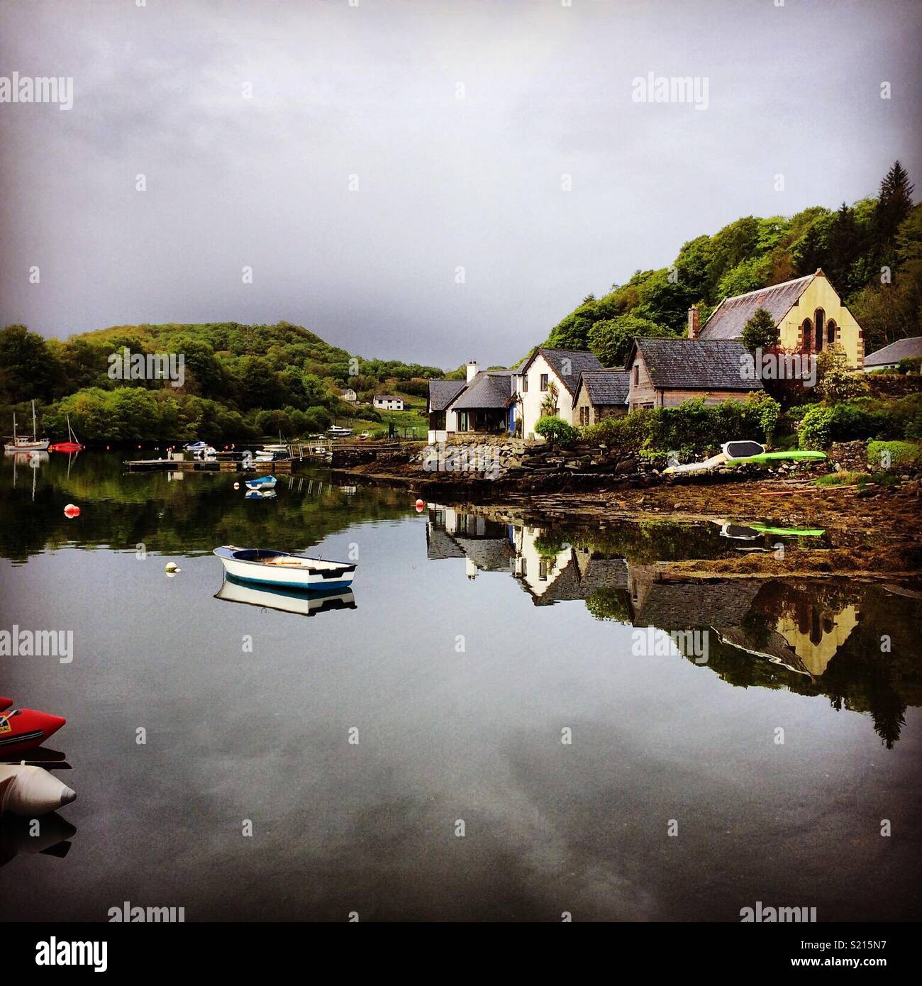 Loch Sween Stockfoto