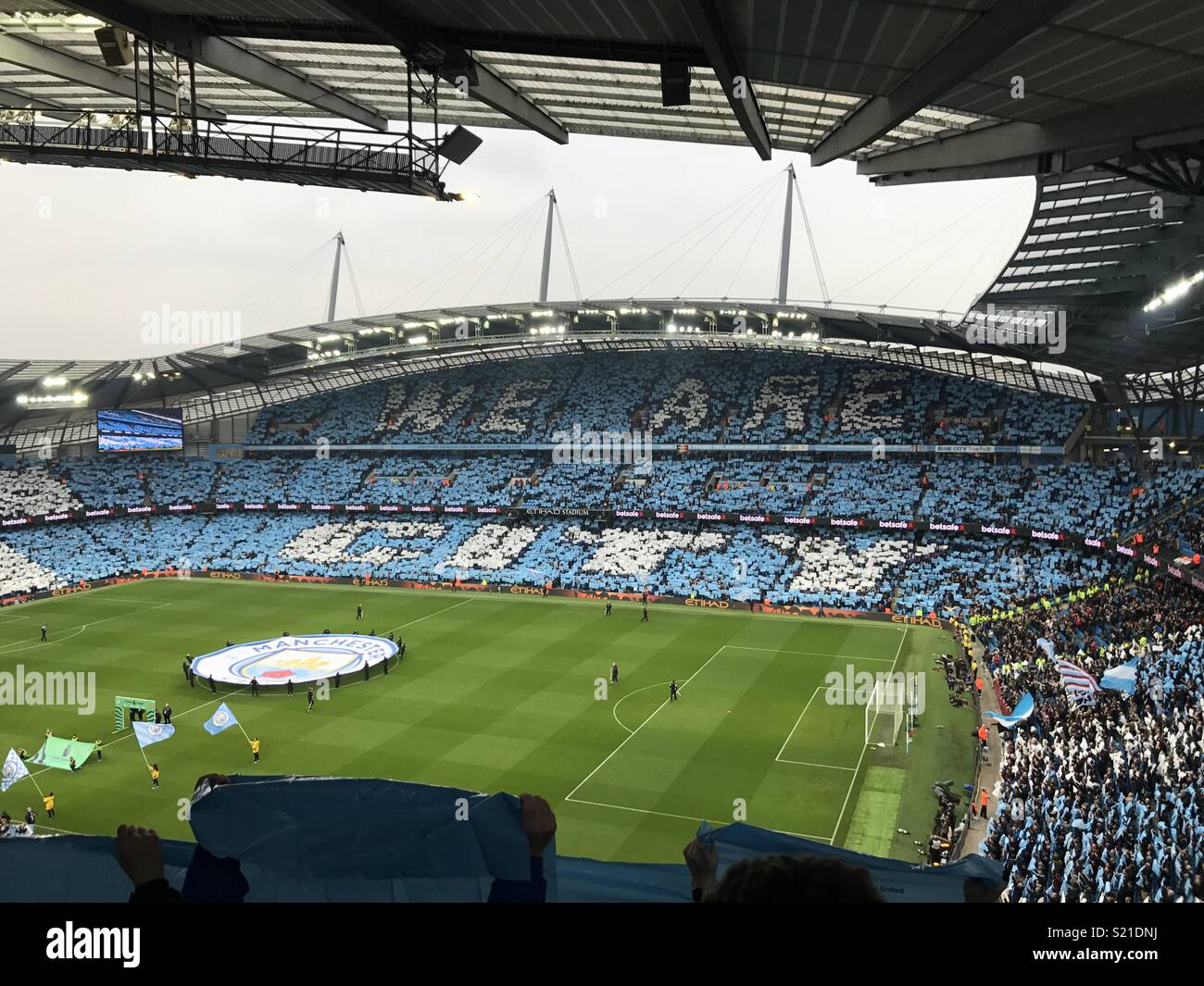 Manchester City - CHAMPIONS Stockfoto