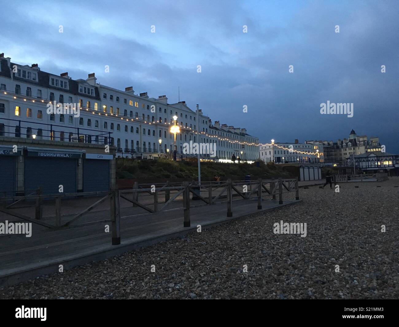 Eastbourne - Smartphone-aufgenommenes Stockfoto