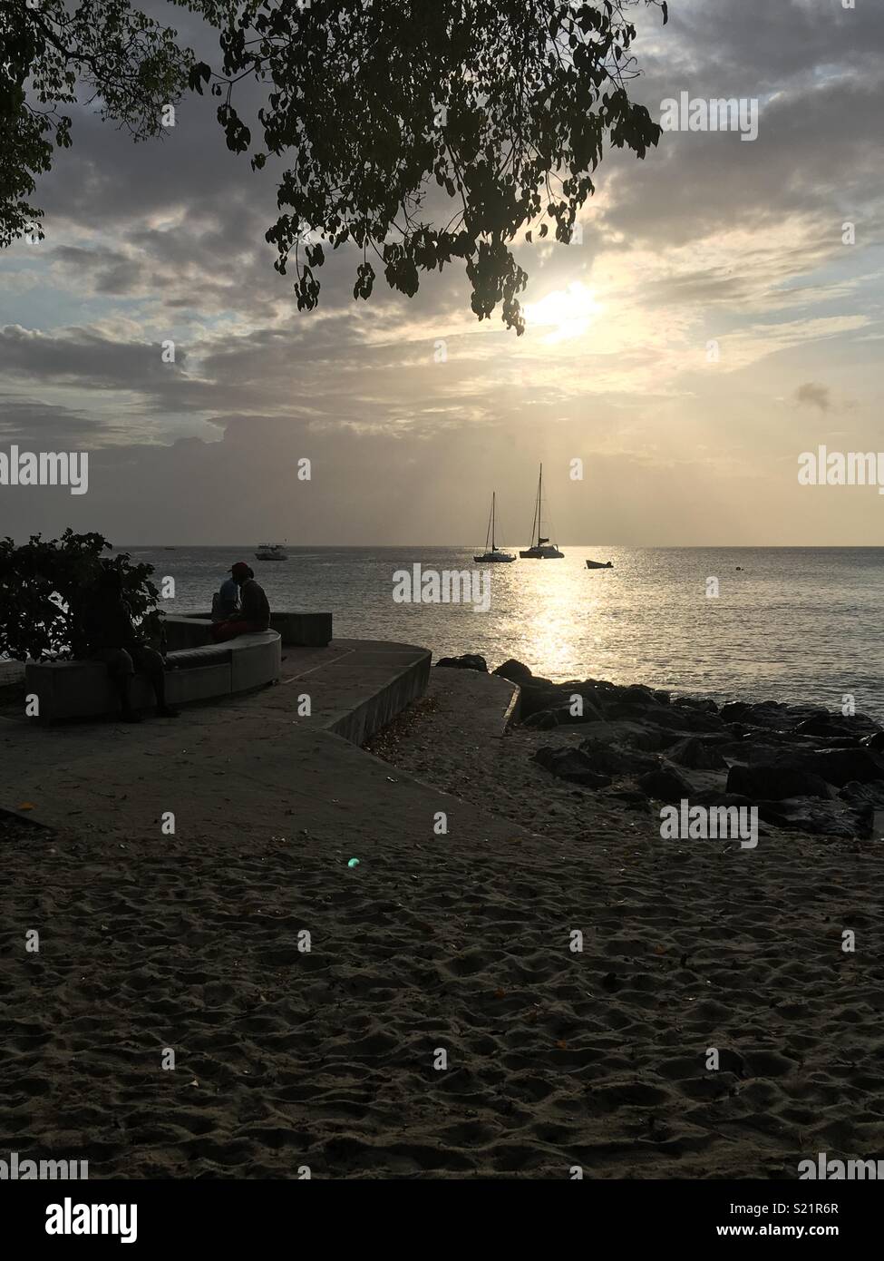 Holetown Barbados Stockfoto