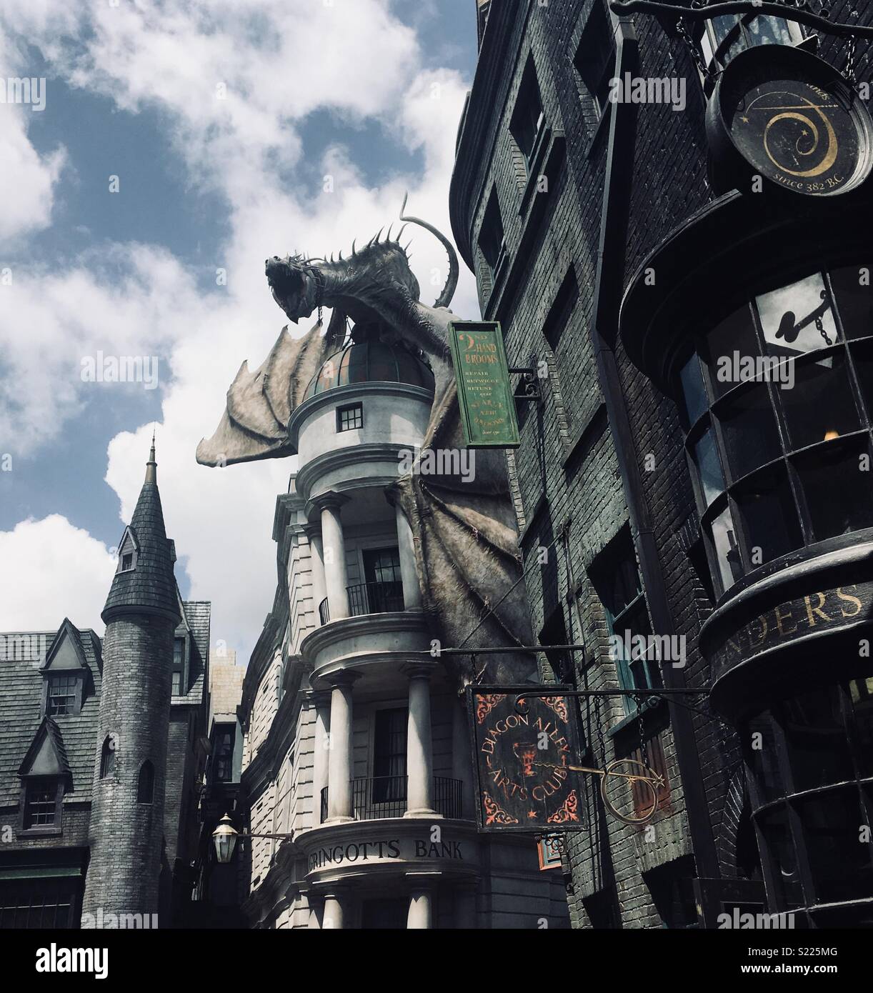 Diagon Gasse in den Universal Studios Stockfoto