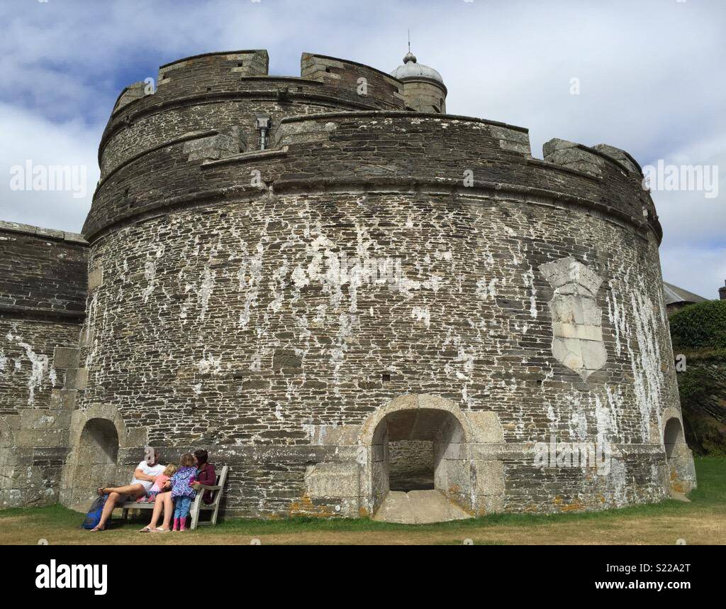 St Mawes Castle, Cornwall Stockfoto