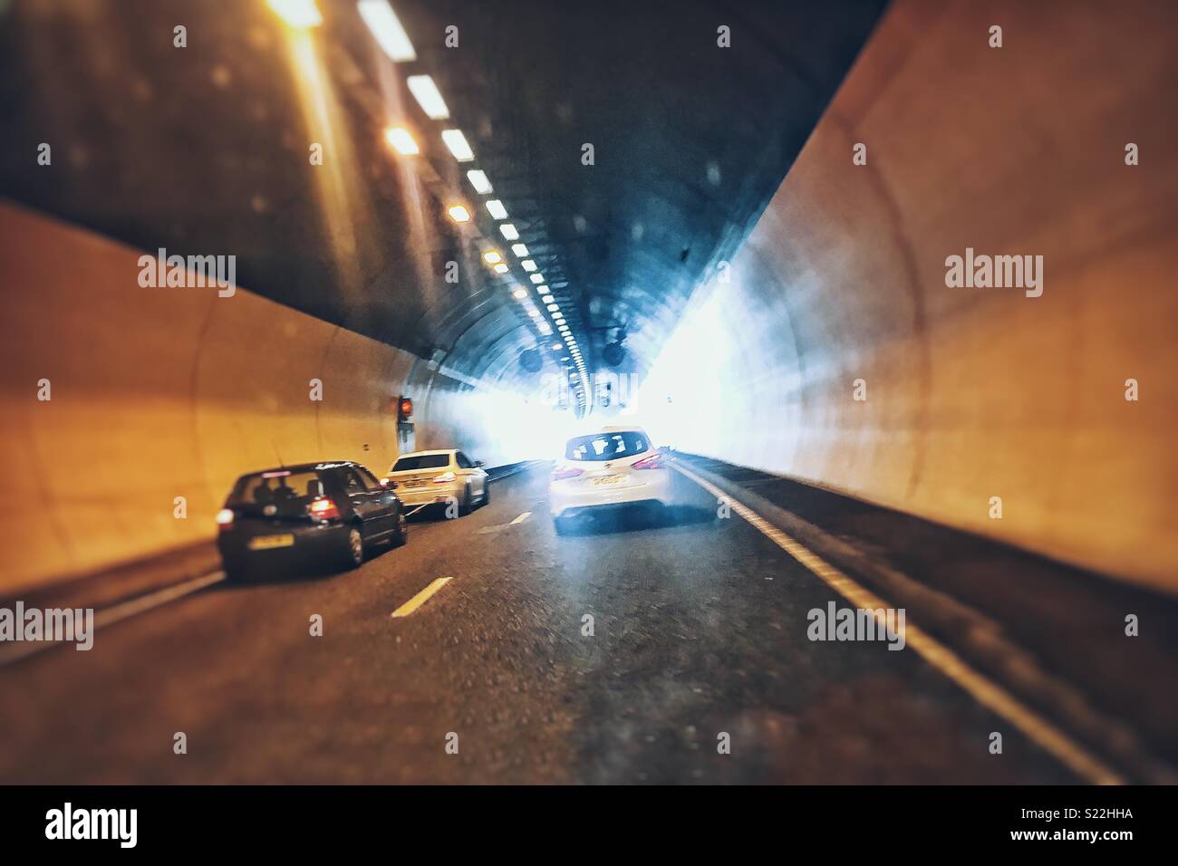 Straßentunnel Stockfoto