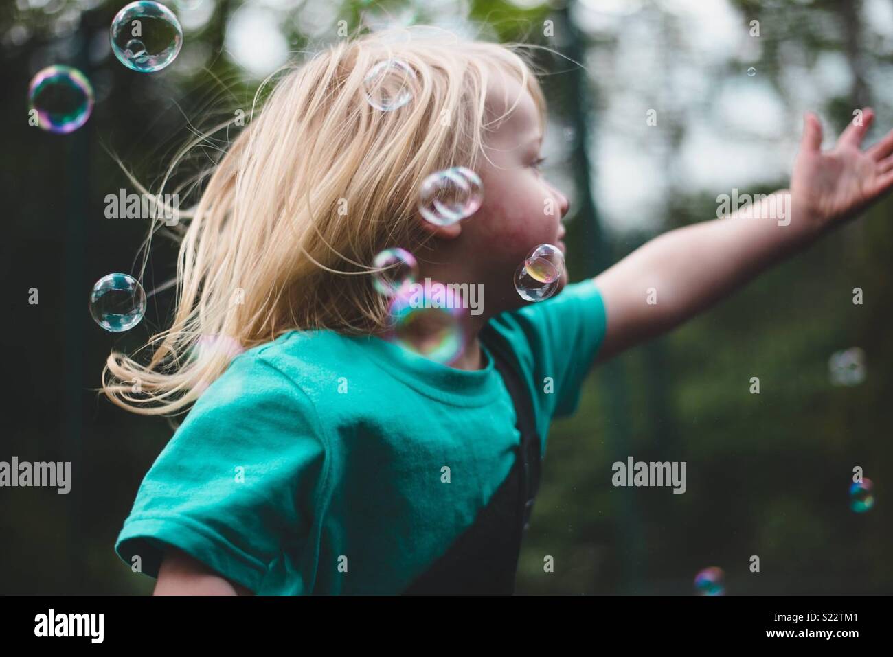 Blasen Stockfoto