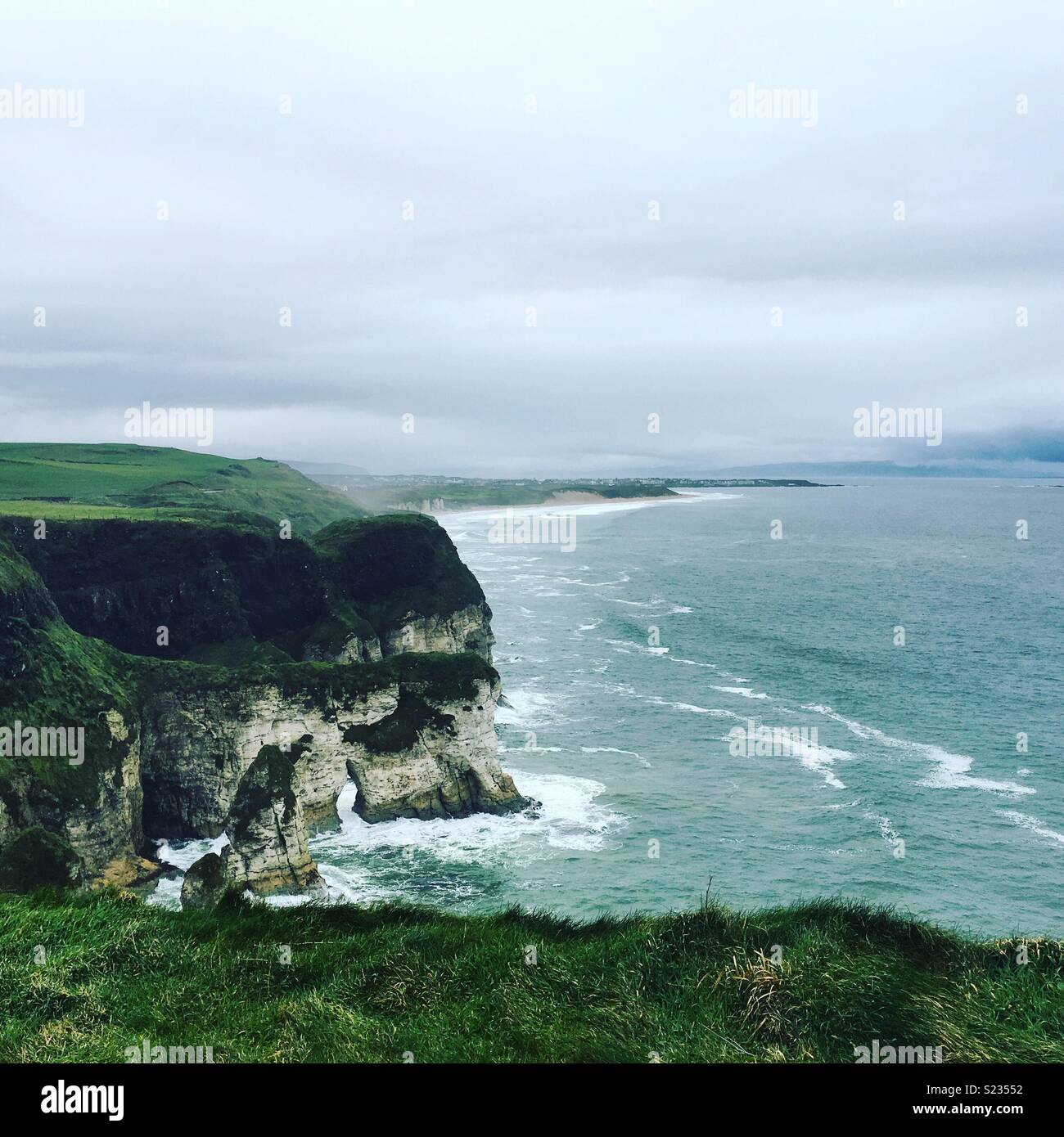 Klippen in Irland Stockfoto