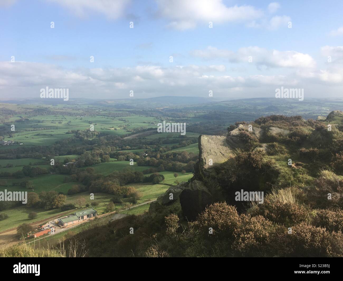 Hill spitze, die Wolke, Congleton, Cheshire Stockfoto