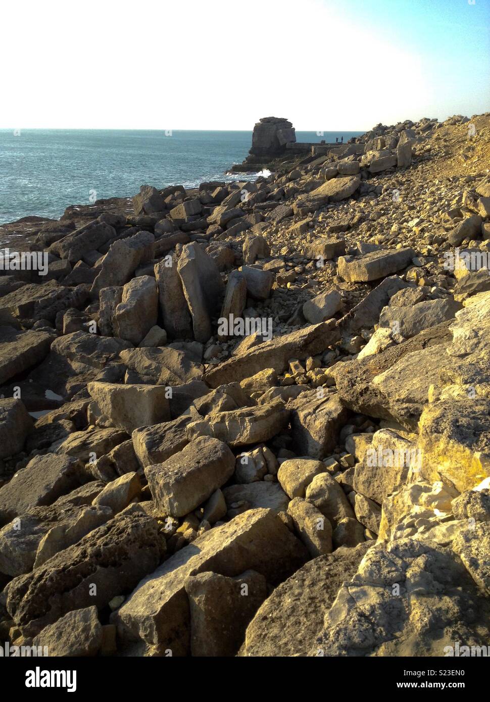 Portland Bill Stockfoto