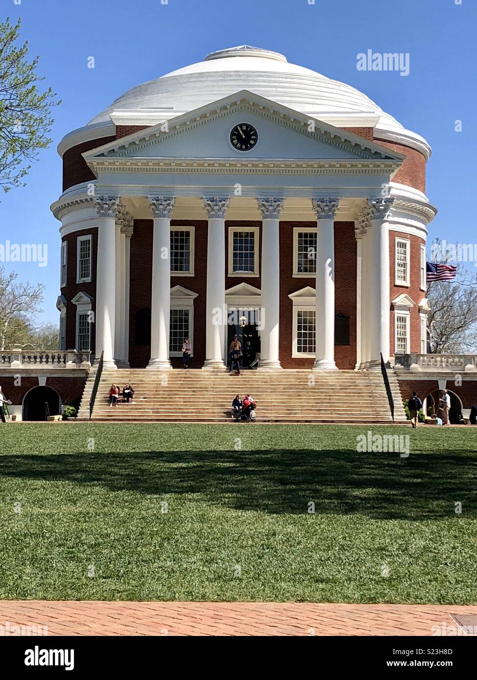 Universität von Virginia, Rotunde, Virginia, USA Stockfoto