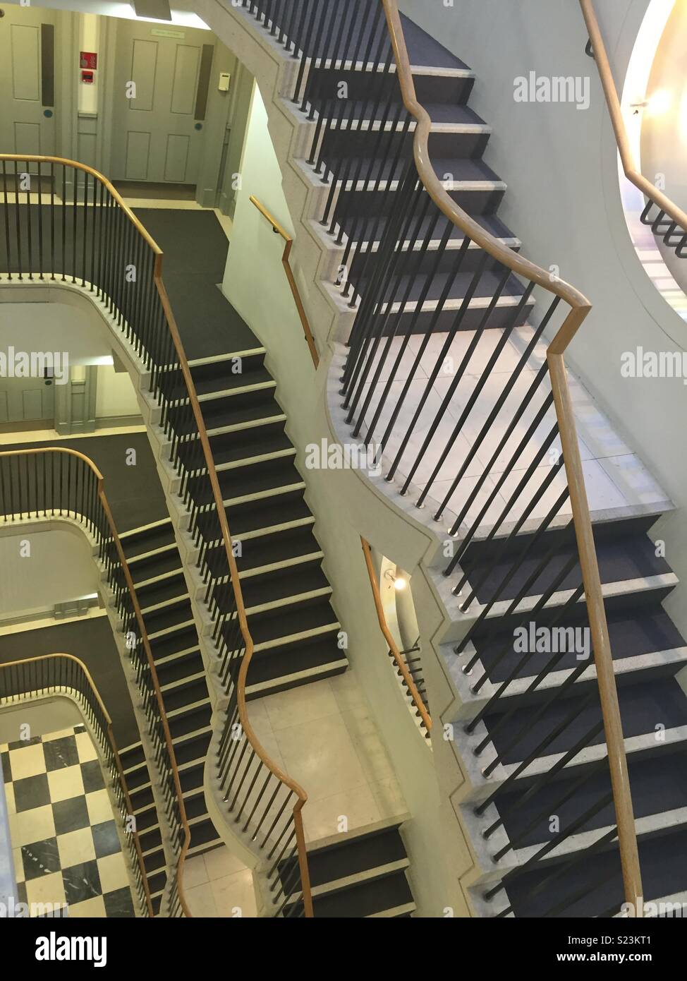 Tolle Treppe Stockfoto