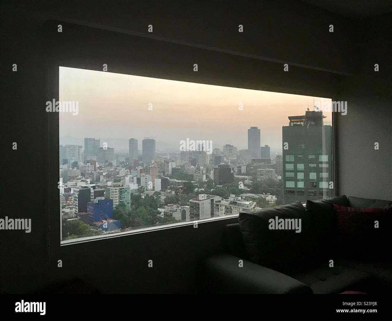 Intercontinental Presidente Mexico City Hotel Zimmer anzeigen Stockfoto