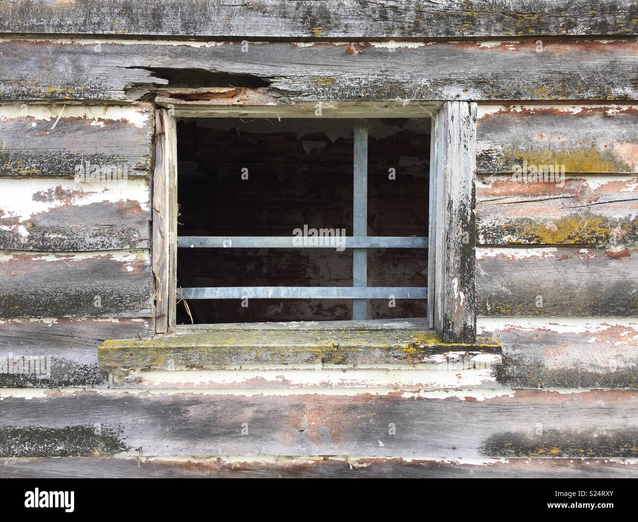 Alte Fenster Stockfoto