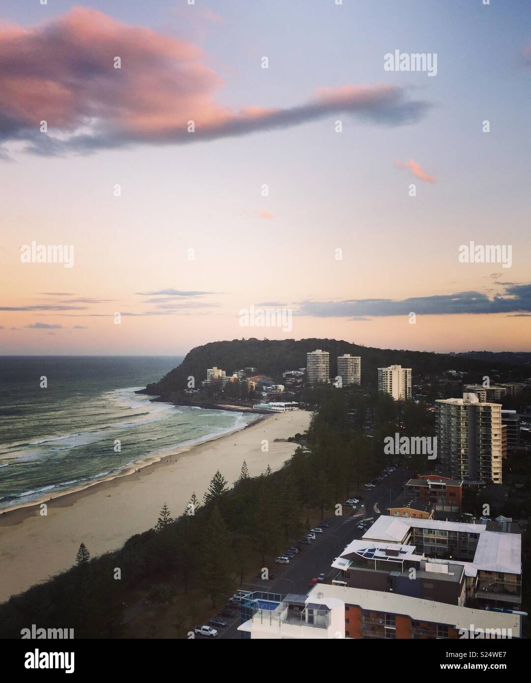 Burleigh Heads, Queensland, Australien Stockfoto