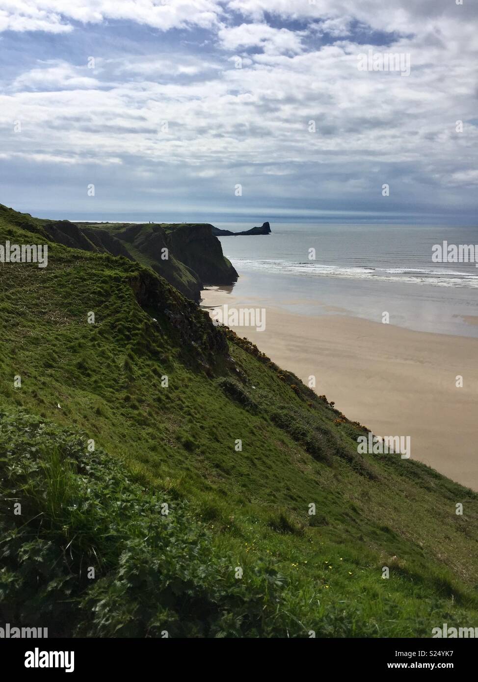 Land und Meer Stockfoto