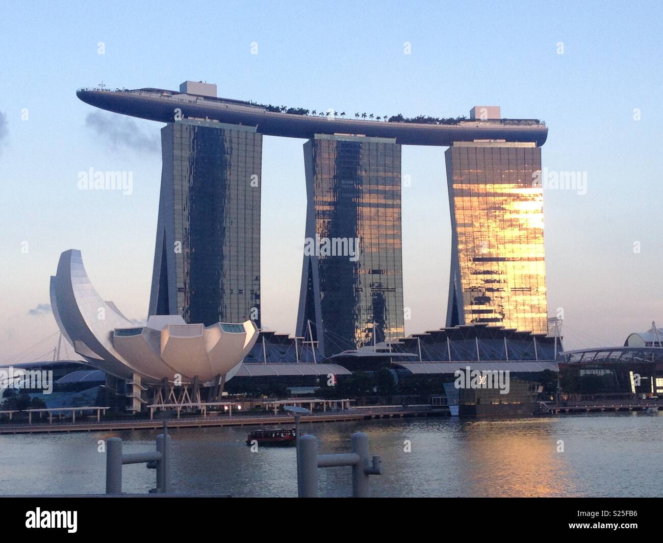 Singapur-Architektur Stockfoto