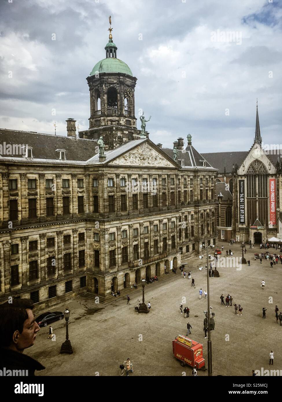 Amsterdam - Smartphone-aufgenommenes Stockfoto