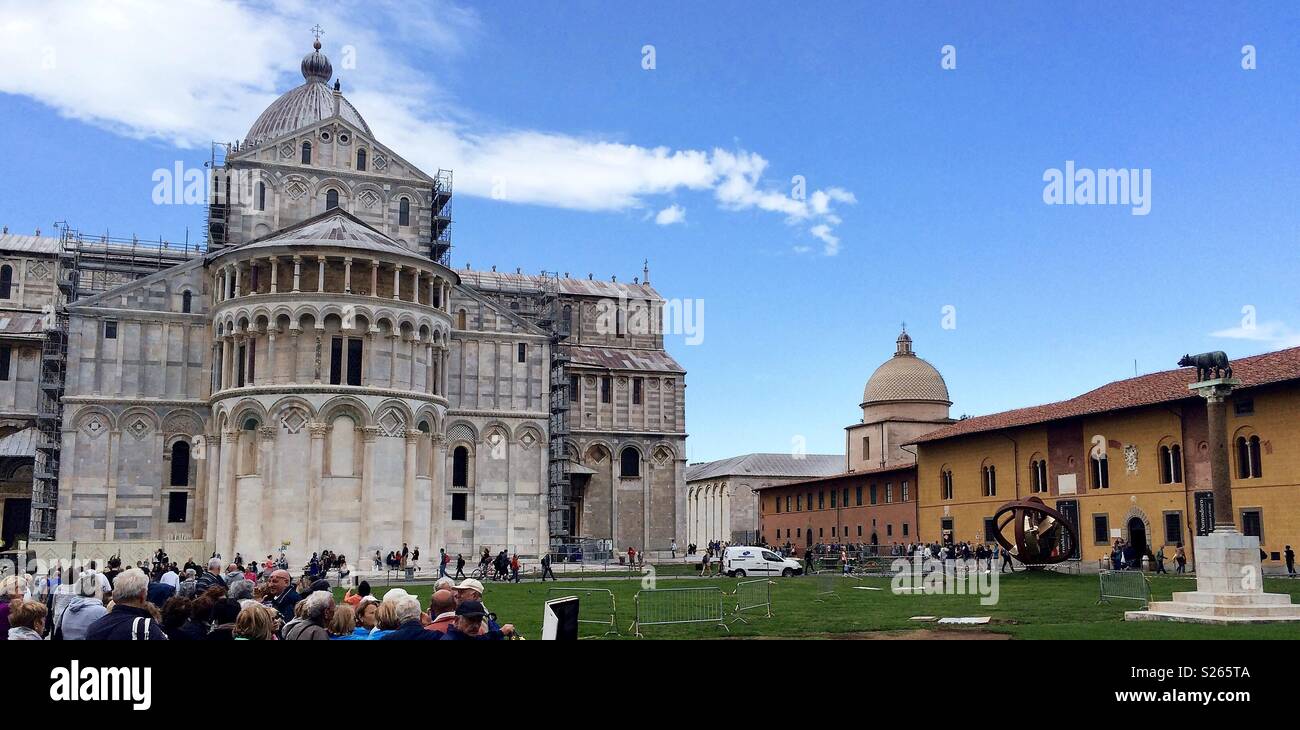 Miracle square Pisa Stockfoto