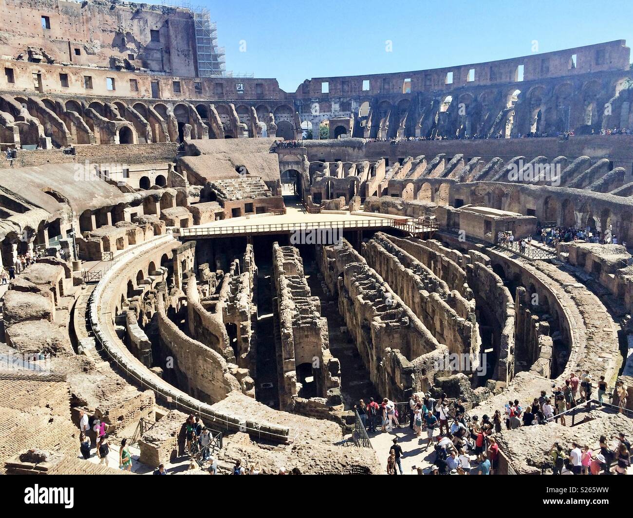 Rom Kolosseum - Smartphone-aufgenommenes Stockfoto