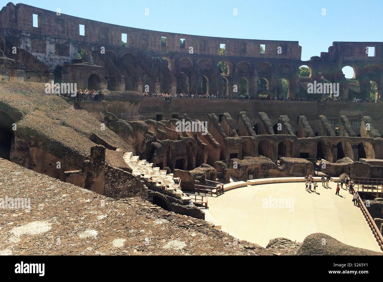 Rom Kolosseum Kolosseum - Smartphone-aufgenommenes Stockfoto
