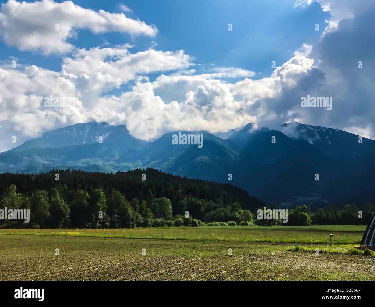 Big Mountain in Österreich Stockfoto