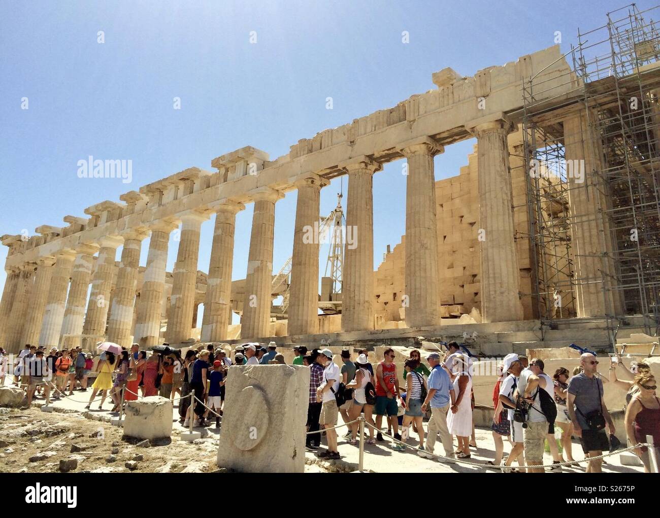 Athen Akropolis Stockfoto Athen Akropolis Stockfoto