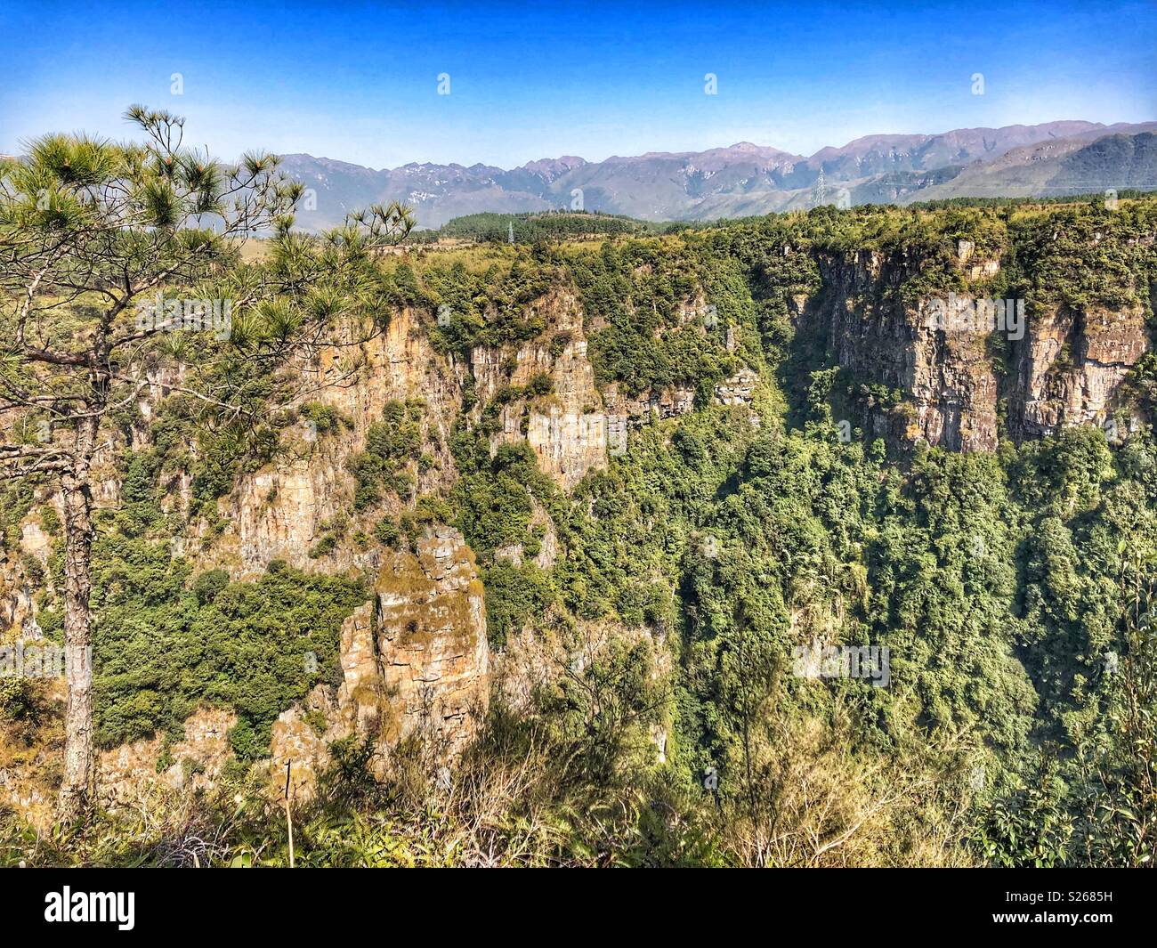 Grand Canyon in der Provinz Guangdong im Süden Chinas. Stockfoto