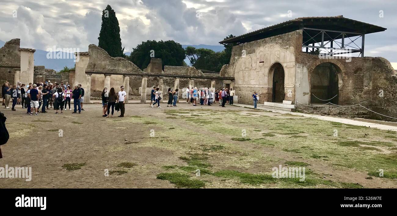 Pompeji-Italien Stockfoto
