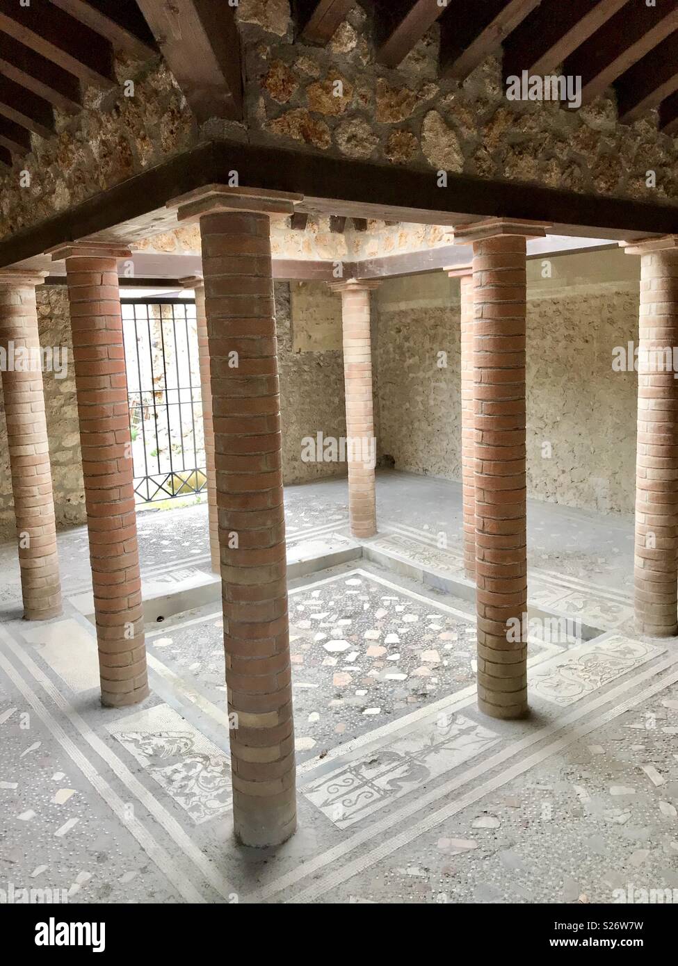 Pompeji-Italien Stockfoto