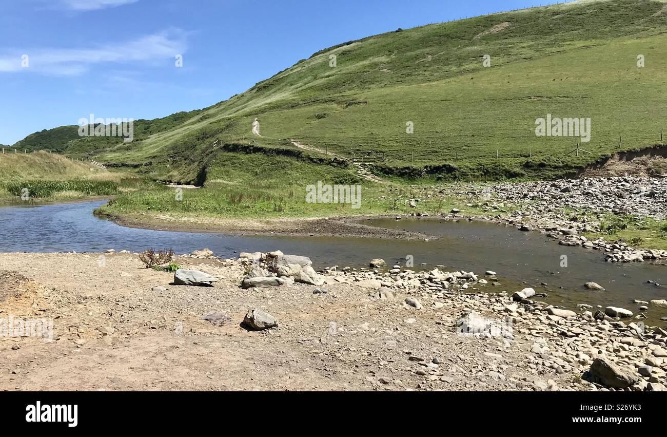 Duckpool Bay - Smartphone-aufgenommenes Stockfoto