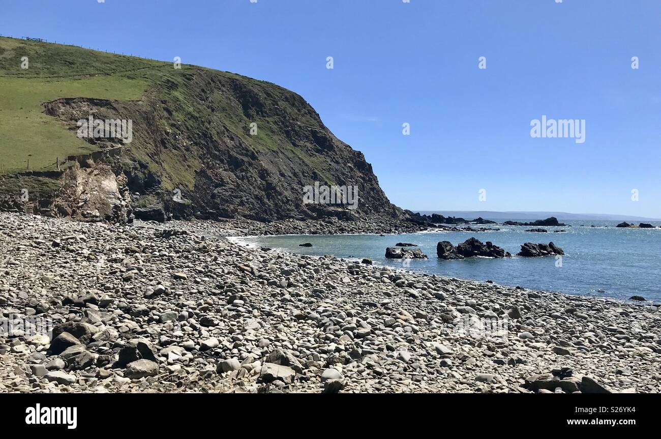Duckpool Bay - Smartphone-aufgenommenes Stockfoto