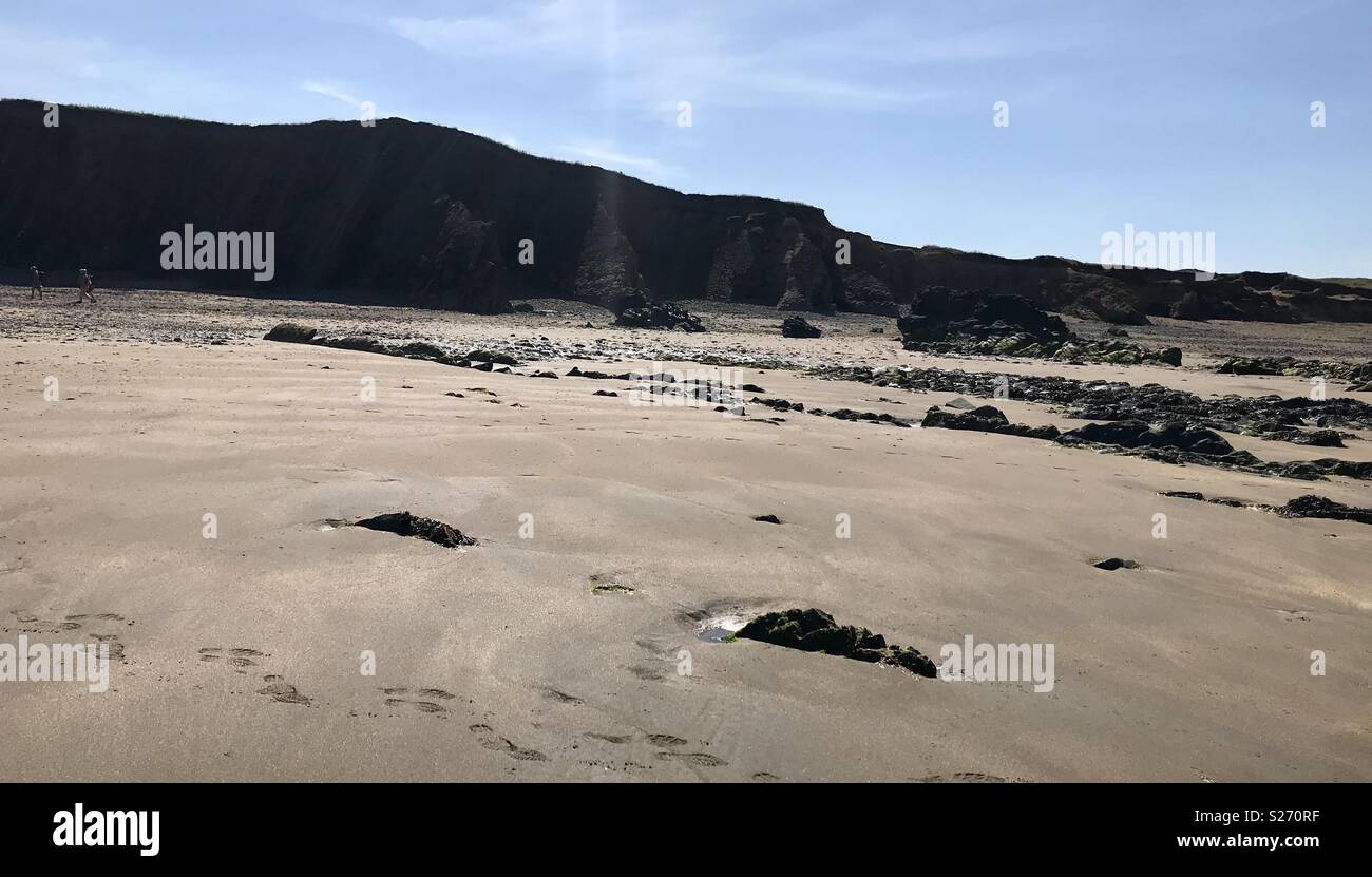 Widemouth Bay Bude - Smartphone-aufgenommenes Stockfoto