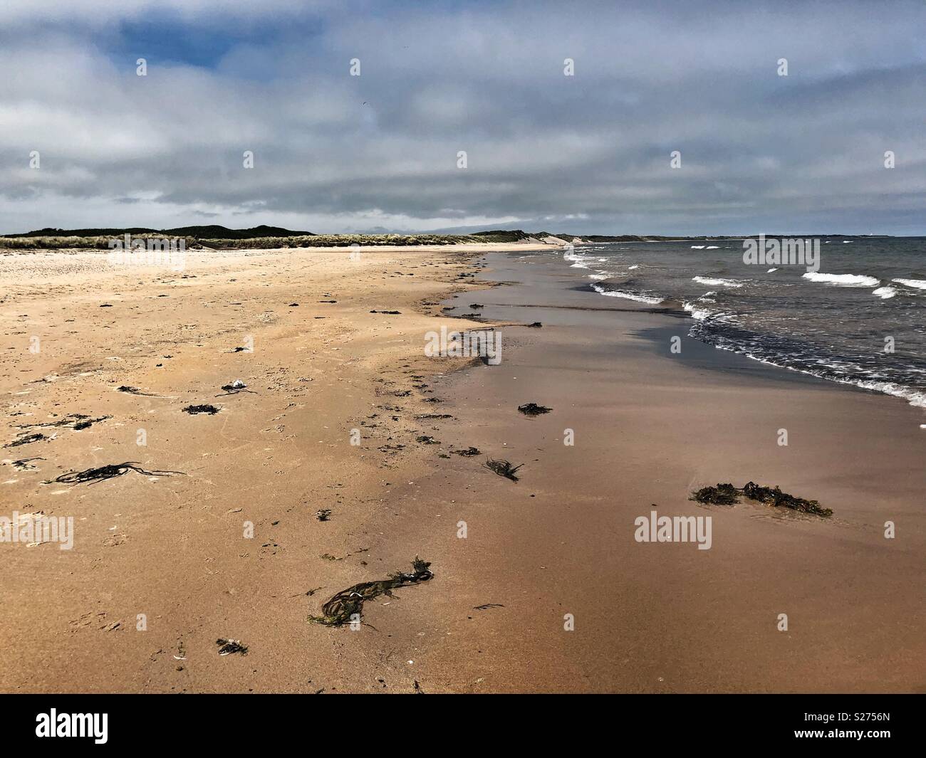 Druridge Bay, Northumberland. Stockfoto