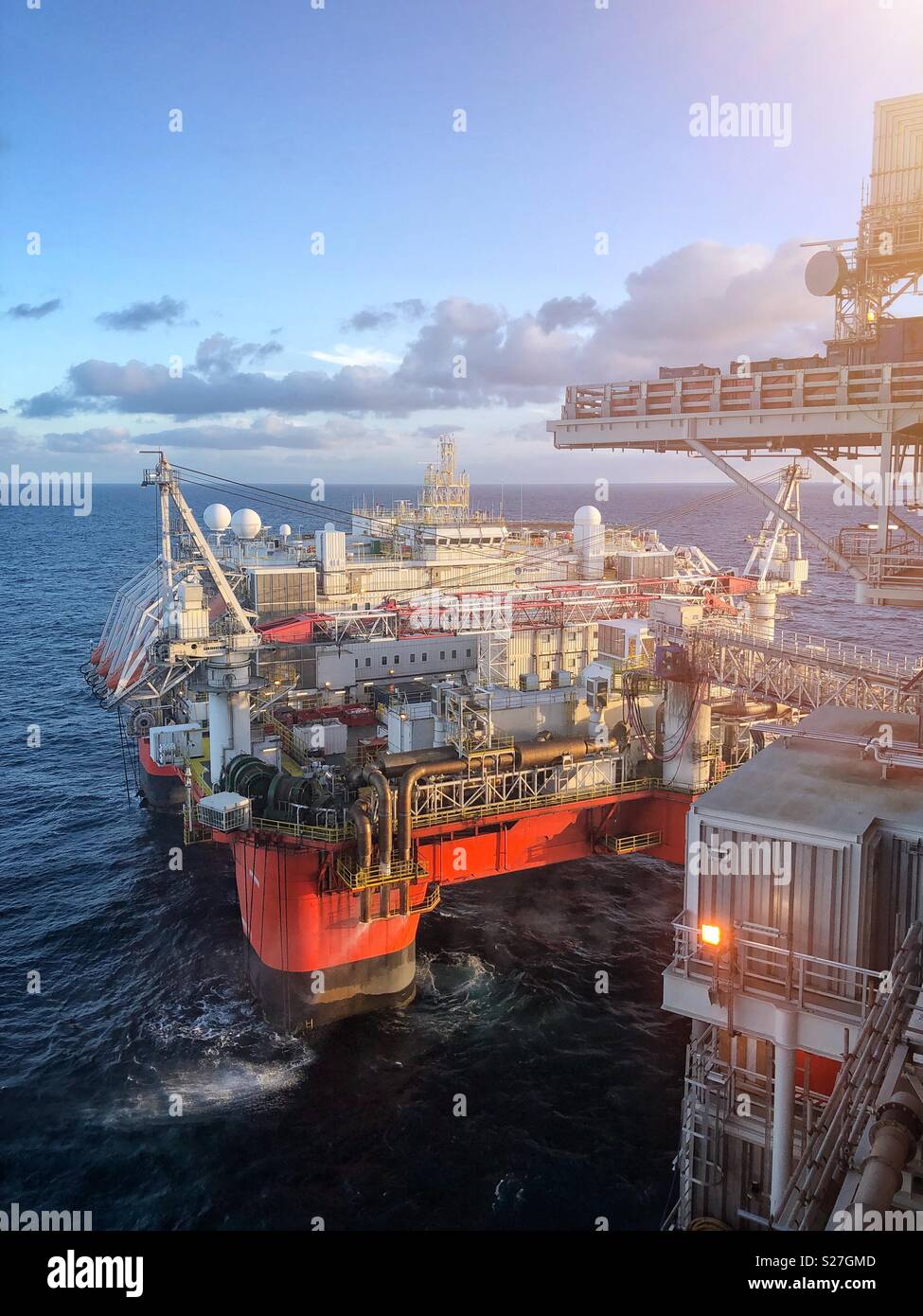 Sichere Boreas flotel Öl- und Gasindustrie. Quelle: Lee Ramsden/Alamy Stockfoto
